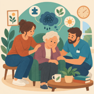 Qualifizierung. Gerontopsychiatrische Kompetenz in Pflege und Betreuung.